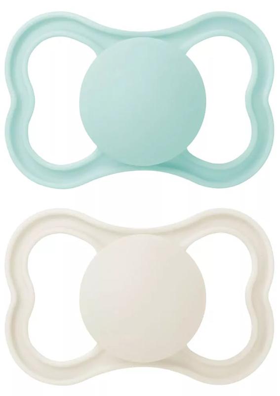 Mam Air Succhietto Silicone Neutro 2 Pezzi 6 Mesi+