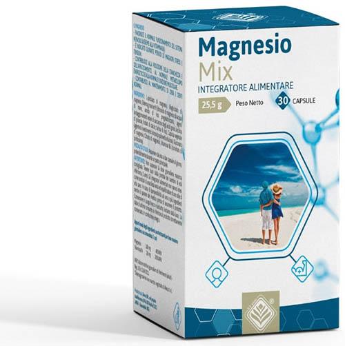 Magnesio Mix Integratore per il Sistema Nervoso 60 Capsule
