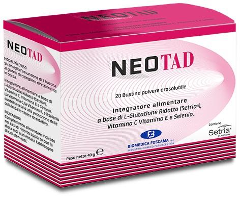 Neotad Integratore in Bustine per Benessere Generale 20 Bustine