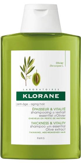 Klorane Shampoo all'Estratto Essenziale d'Ulivo Delicato e Rivitalizzante 400 ml