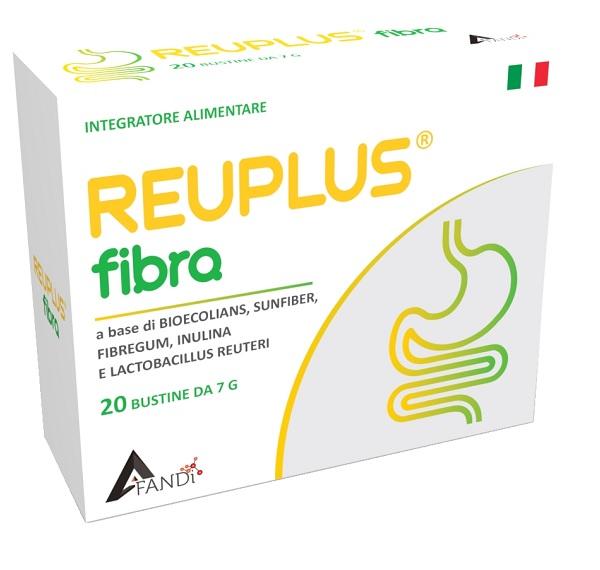 Reuplus Fibra Integratore per RegolaritĆ Intestinale, 20 Bustine