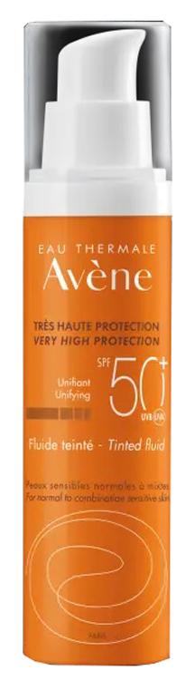 Avene Fluido Solare Colorato Protezione Molto Alta Spf 50+ 50 ml