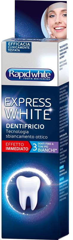 Rapid White Dentifricio Express White ad Azione Sbiancante 75 ml