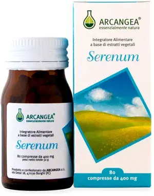 Serenum Integratore Rilassante 80 Compresse