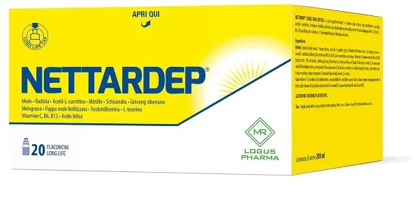 Nettardep Integratore 20 Flaconcini da 10 ml