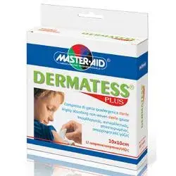 Dermatess Plus Garze Sterili 10x10 12 Pezzi