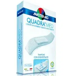 Cerotto Master-Aid Quadra Dermoattivo Medio 10 Pezzi