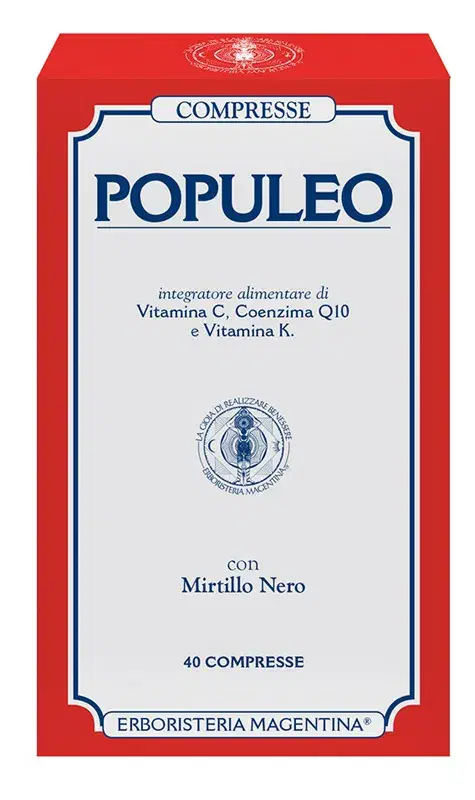 Erboristeria Magentina Populeo Integratore Emorroidi 40 Tavolette