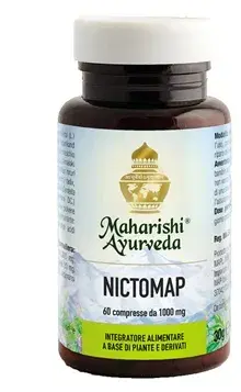 Maharishi Ayurveda Nictomap Integratore Sonno 60 Compresse