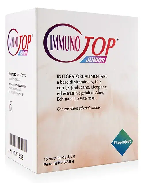 Immunotop Junior Integratore 15 Bustine 4,5 g