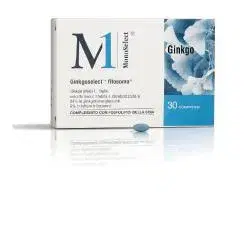 Monoselect Ginkgo Integratore Circolazione Sanguigna 30 Compresse