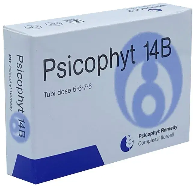 Psicophyt Remedy 14B Integratore per il Benessere Mentale 4 Tubi