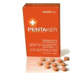 Pentaker Integratore per Unghie e Capelli 30 Compresse