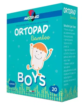 Pietrasanta Pharma Cerotto Oculare Per Ortottica Ortopad Boys M 5,4x7,6 20 Pezzi