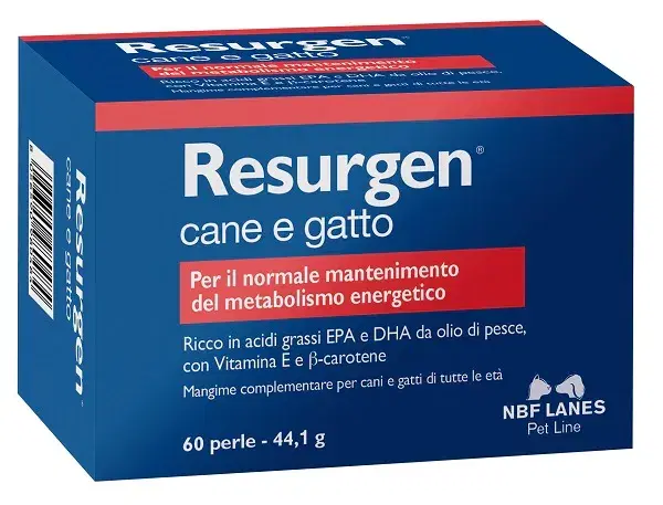 Nbf Lanes Resurgen Perle Integratore Ricostituente Cani E Gatti 60 Perle
