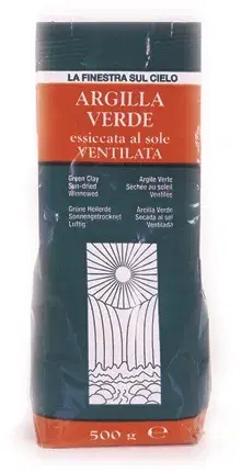 La Finestra sul Cielo Argilla Verde Ventilata Essiccata al Sole 500 g