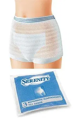 SERENITY MUTANDINA RETE XS 3PZ