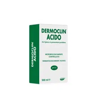 Dermoclin Linea Igiene Intima Detergente Intimo Azione Polivalente 500 ml