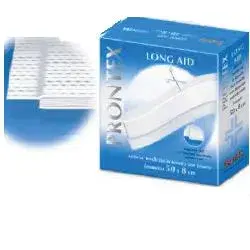Safety Prontex Long Aid Striscia Medica In Tessuto Non Tessuto 50x8 cm