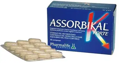 Assorbikal Forte Integratore per Assorbimento Calcio 60 Compresse