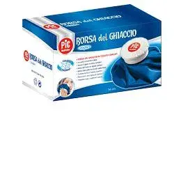 Pic Borsa Ghiaccio in Tessuto Comfort Tappo a Tenuta Ermetica 28 cm