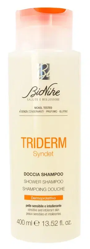 Bionike Triderm Doccia Shampoo Syndet Dermoprotettivo Pelle Sensibile 400 ml