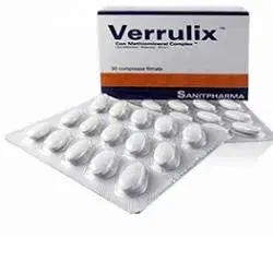 Sanitpharma Linea Salute e Benessere Verrulix Integratore Alimentar 30 Compresse