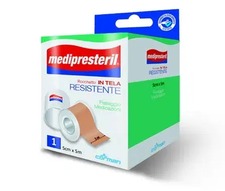 Medipresteril Cerotto In Rocchetto In Tela Resistente 5x500cm