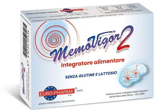 Euro-pharma Memovigor 2 20 Compresse