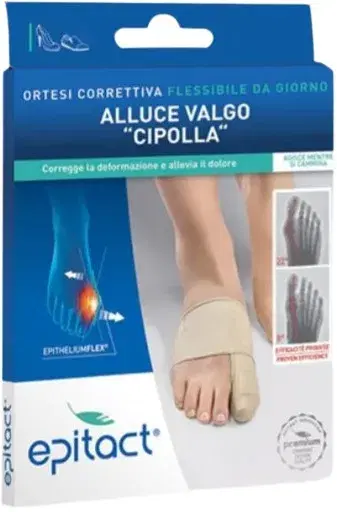 Epitact Ortesi Correttiva Doppia Protezione Per Alluce Valgo Destro Taglia S
