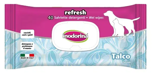SALVIETTE TALCO INODORINA 40PZ