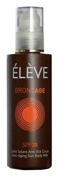 Élève Bronzage Latte Solare Protezione 30 Anti-Età Corpo 20