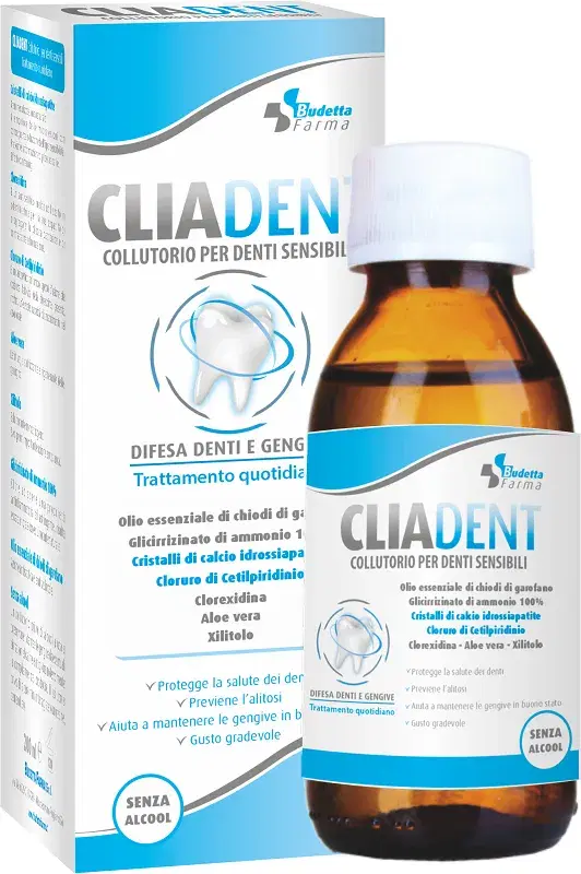 Budetta Farma Cliadent Collutorio Denti Sensibili