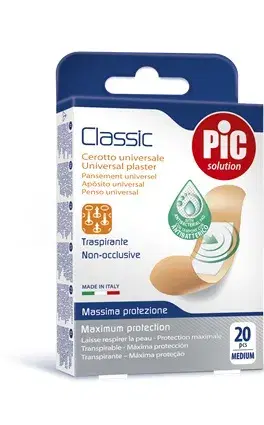 Pikdare Cerotto Pic Classic Universale 19x72 Mm Antibatterico 20 Pezzi