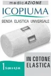Icopiuma Benda Universale per Medicazioni 5x4,5 cm