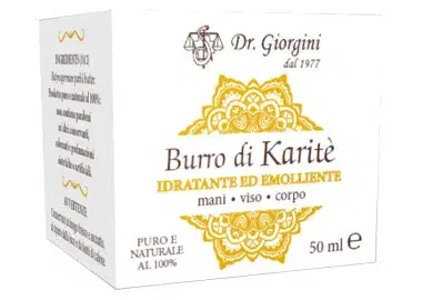 Dr.giorgini Burro Di Karite Crema Rigenerante Per Mani Viso E Corpo 50 ml