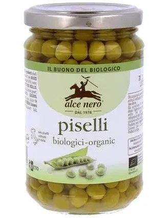 Piselli Lessati Biologici 300 g Alce Nero