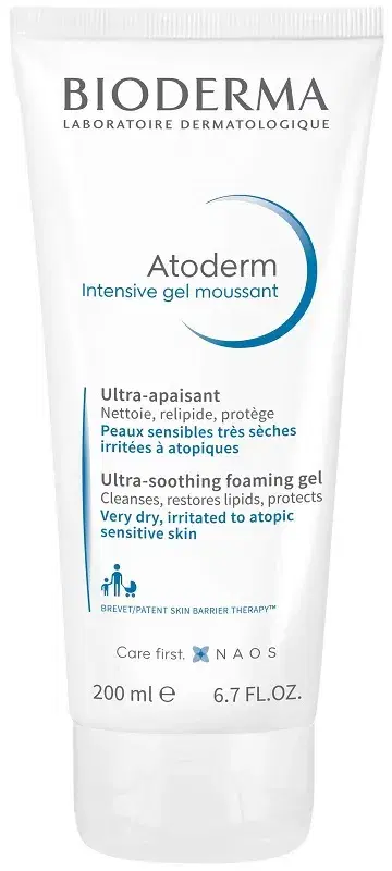 Bioderma Atoderm Intensive Gel Moussant Gel Detergente Schiumogeno 200 ml