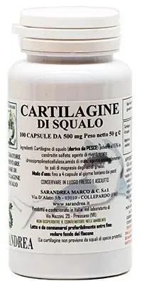 Cartilagine di Squalo Integratore per Salute Articolare 100 Capsule