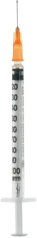Desa Pharma Siringa Insulina Extrafine 1 ml G25 Ago R