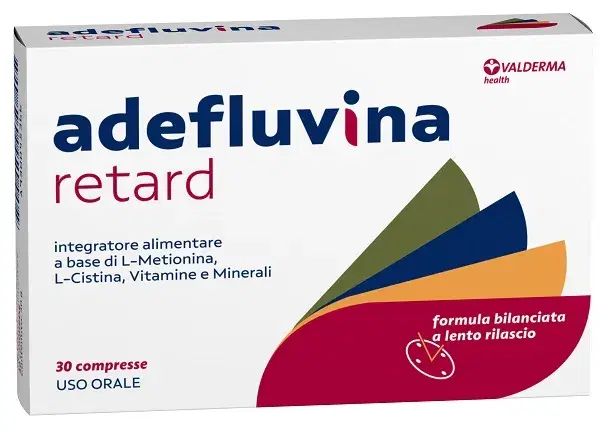 Adefluvina Retard Integratore Per Capelli E Unghie 30 Compresse