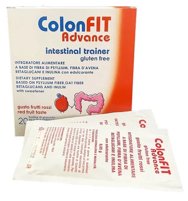 Colonfit Advance Integratore per la Stitichezza ai Frutti Rossi 20 Bustine