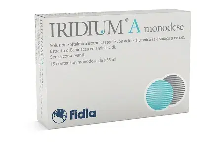 Sooft Italia Linea Salute degli Occhi Iridium A Collirio Protettivo 15Flaconcini