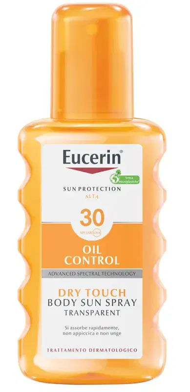 EucerinSun Oil Control Spray Dry Touch Trasparente SPF30 200 ml