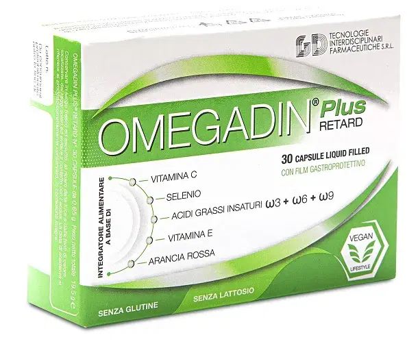 Omegadin Plus Retard Integratore Alimentare 30 Capsule