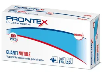 Prontex Guanti in Nitrile per Uso Medico Taglia Small 100 Pezzi