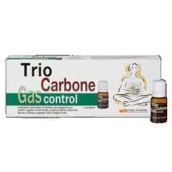 Triocarbone Gas Control Integratore per L'eliminazione dei Gas 7 Flaconcini