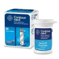 Contour Strisce Reattive Test Glicemia Contour Next 50 Pezzi