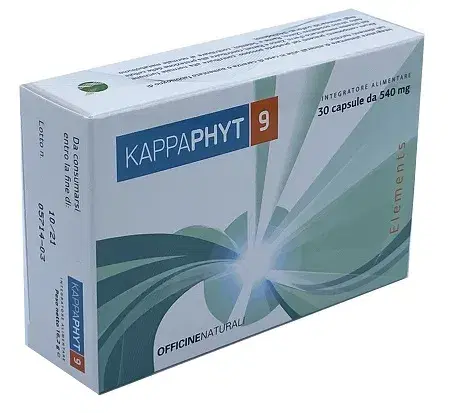 Kappaphyt 9 Integratore per la Salute Cardiovascolare 30 Capsule 540 mg