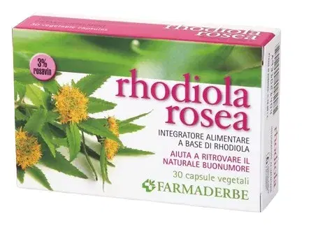 Rhodiola Rosea Integratore 30 Capsule